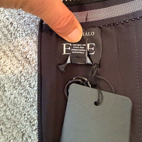 NWT Black Halo EVE Strapless Metallic Crochet Gold Dress SZ 8 Cocktail Holiday - Picture 8 of 17